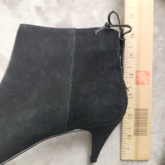 GRIGIARANCIO Suede Booties Black Made in Italy Size EU 39 - Picture 11 of 11